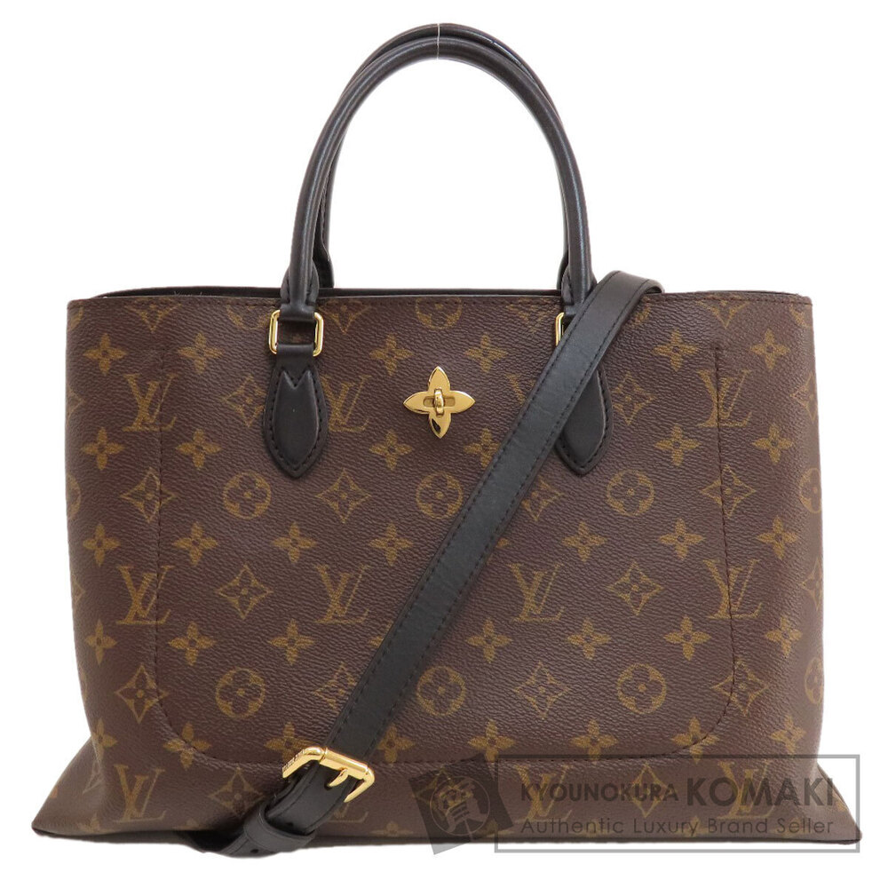 Louis Vuitton Flower Tote Monogram Bag Canvas